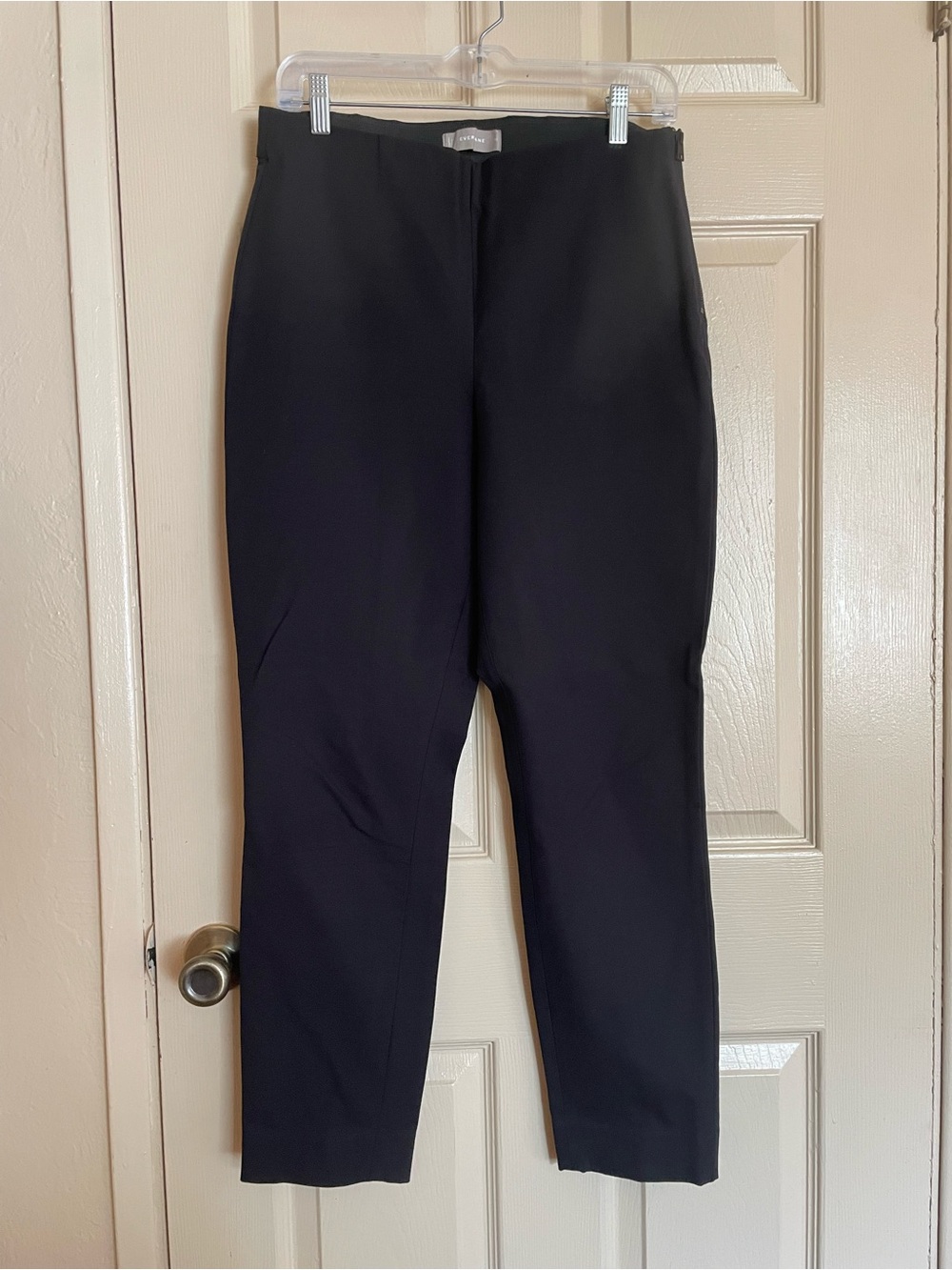 Everlane Black Tailored Stretch Dress Pants